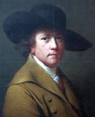 Joseph wright of derby Self portrait